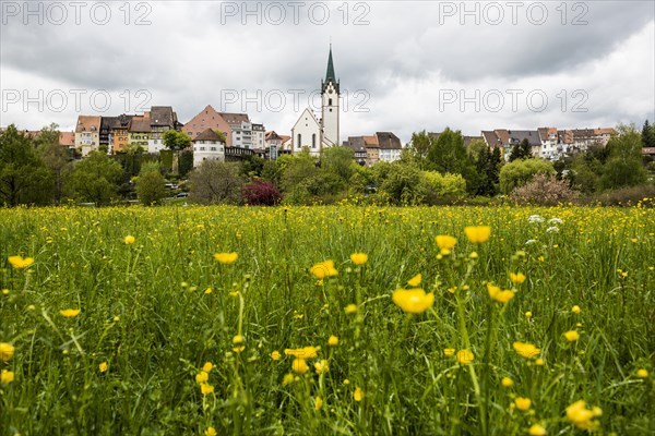 Historic old town, Engen, Hegau, Constance district, Lake Constance, Baden-Wuerttemberg, Germany, Europe