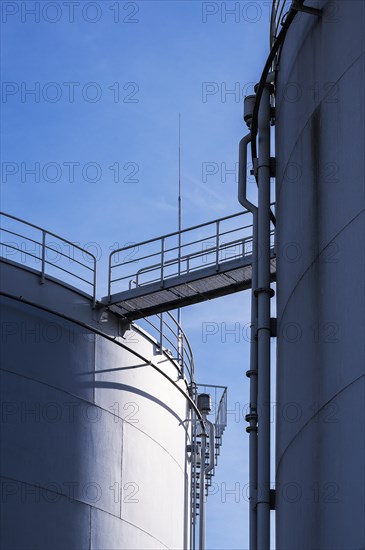 Gas boiler at Praeg Energie GmbH, Kempten, Bavaria, Allgaeu, Germany, Europe