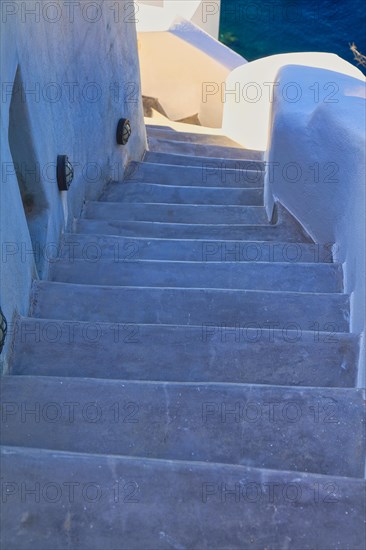 White Steps, Oia, Santorini, Cyclades, Greece, Europe