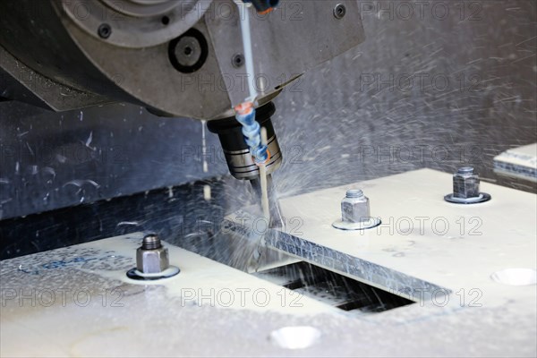 Metalworking with CNC milling machine