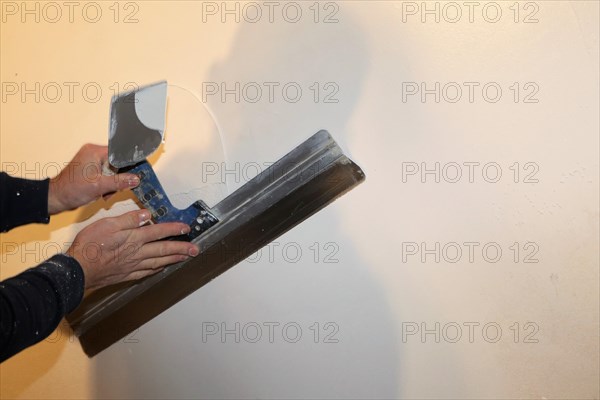 Interior plastering work