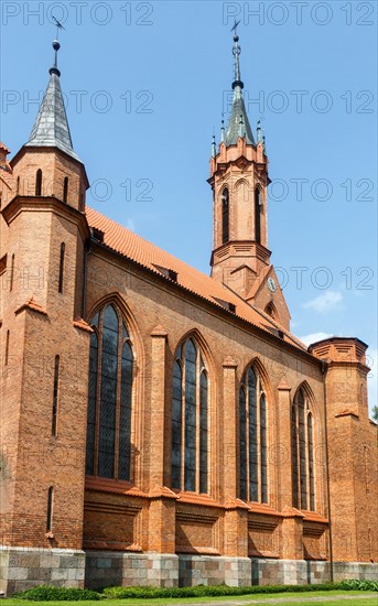 Catholic church of the Blessed Virgin Mary. Druskininkai, Lithuania, Europe