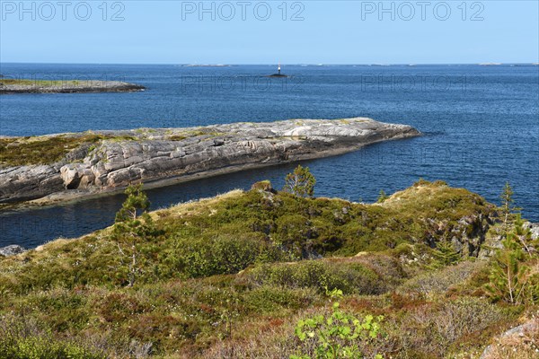 Norway, archipelago landscape on the Atlantic, Europe