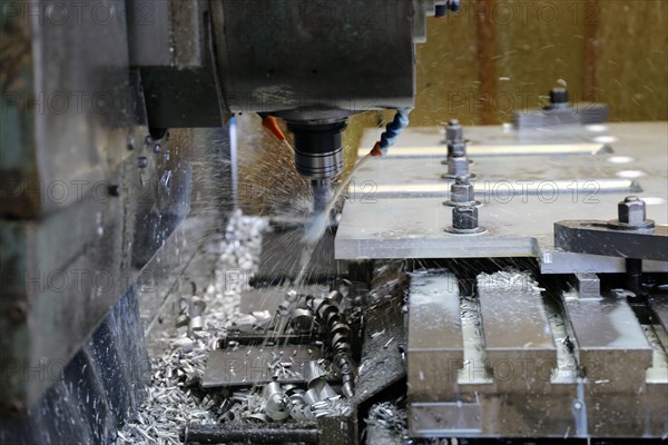 Metalworking with CNC milling machine