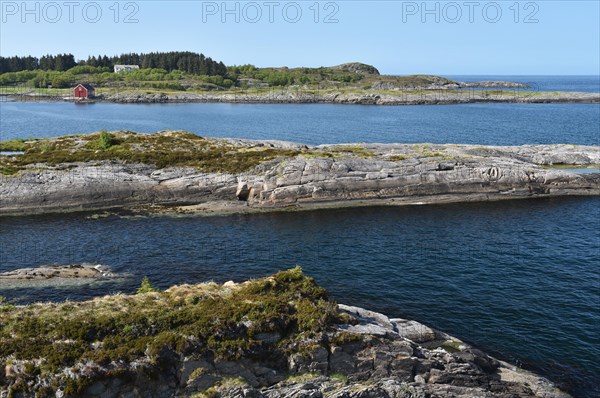 Norway, archipelago landscape on the Atlantic, Europe
