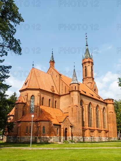 Catholic church of the Blessed Virgin Mary. Druskininkai, Lithuania, Europe