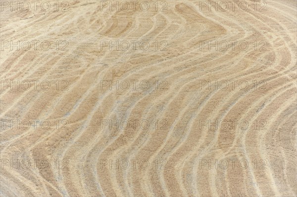 Harvested fields south of Siena, Crete Senesi, Tuscany, Italy, Europe