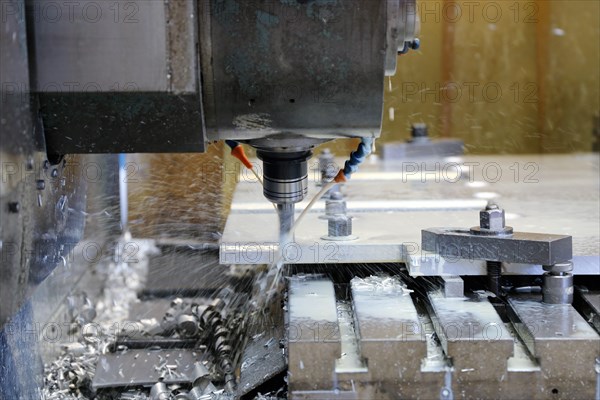 Metalworking with CNC milling machine