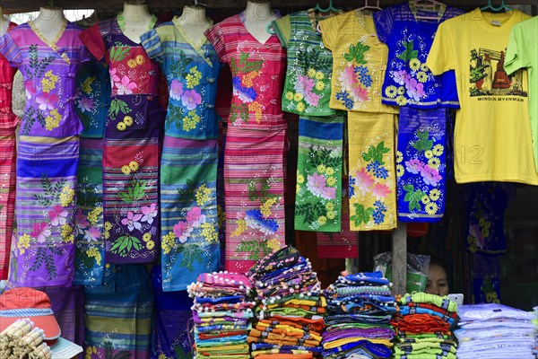 Clothes, Mingun, Burma, Myanmar, Asia