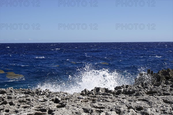 Coast, beach near Baracoa, Cuba, Central America