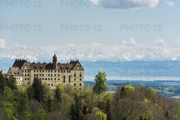 Heiligenberg Castle, Renaissance castle, Heiligenberg, Lake Constance district, Linzgau, Lake Constance, Baden-Wuerttemberg, Germany, Europe