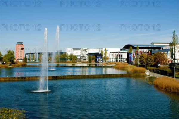 Trade fair area ICM, Riem, Bavaria, Germany, Europe