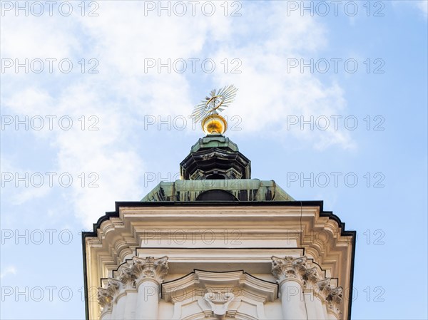 Church tower, Mariahilf church, Graz, Styria, Austria, Europe