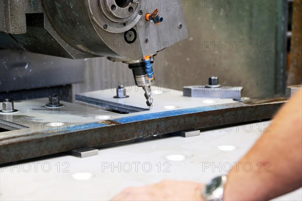 Metalworking with CNC milling machine