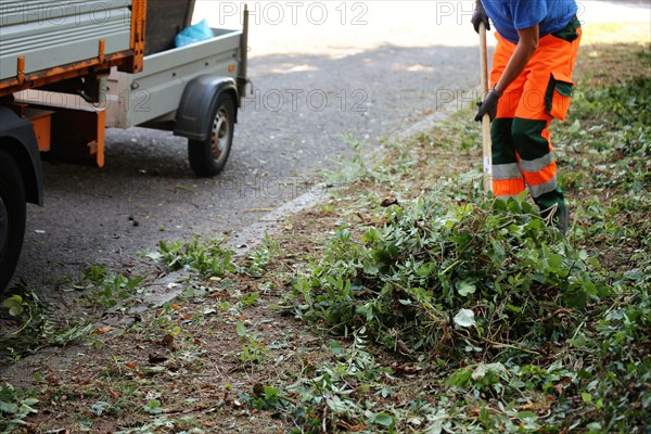 Green maintenance, landscape maintenance (Homburg, Saarland)