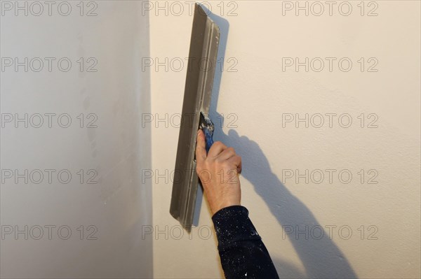 Interior plastering work