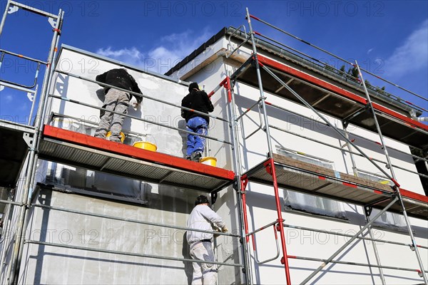 Painting work, facade painting