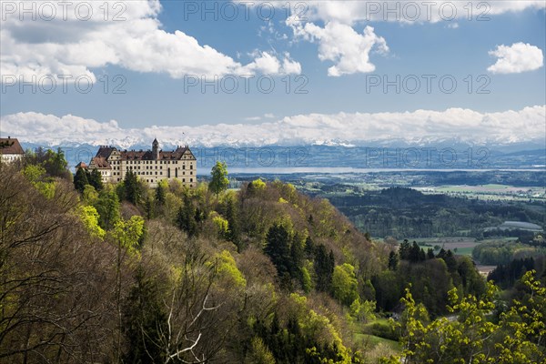 Heiligenberg Castle, Renaissance castle, Heiligenberg, Lake Constance district, Linzgau, Lake Constance, Baden-Wuerttemberg, Germany, Europe