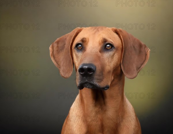 Dog, young dog, puppy, Rhodesian Ridgeback, recognised dog breed from South Africa (picture AI generated), AI generated