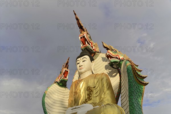 Yankin Hill temple complex, Mandalay, Myanmar, Asia