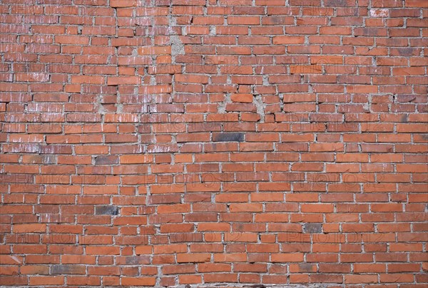 Red brick wall background