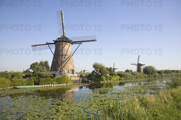 Windmills at Kinderdijk, Netherlands