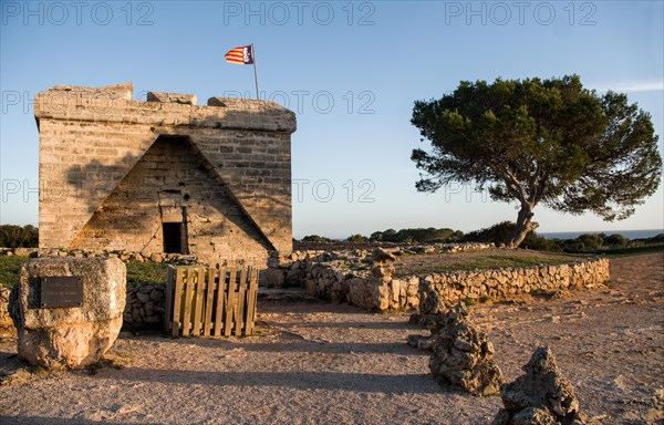 Castel del la Punta de Namar, Cala Minor, Majorca, Spain, Europe