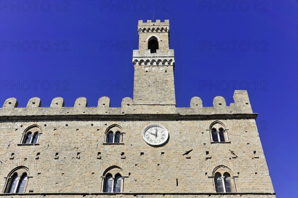 Palazzo dei Priori, town palace, Volterra, Tuscany, Italy, Europe