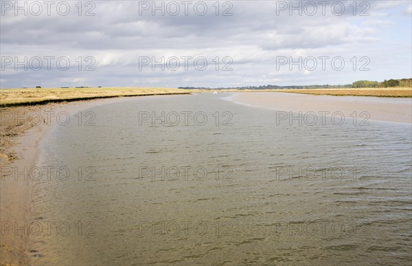 Butley Creek river a tributary of the River Ore near Orford Ness, Suffolk, England, United Kingdom, Europe
