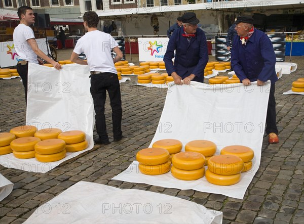 Gouda and cheese market, South Holland, Netherlands