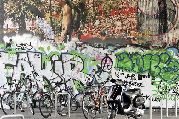 Graffiti, City of Bern, Switzerland, Europe
