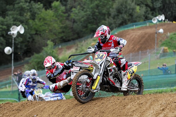 FIM Sidecar World Championship 2015, Rudersberg Motocross, Rudersberg, Baden-Wuerttemberg, Germany, Europe