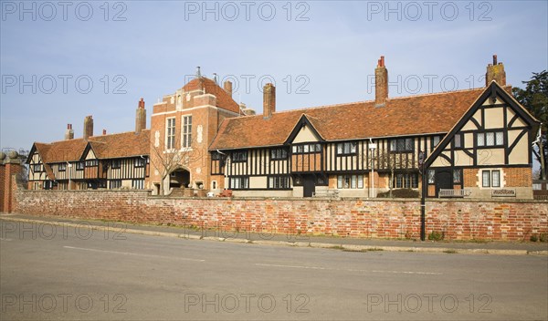 Almshouses at Thorpeness, Suffolk, England, United Kingdom, Europe