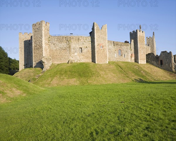 Framlingham castle, Suffolk, England, United Kingdom, Europe