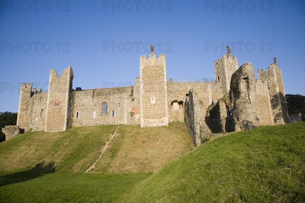 Framlingham castle, Suffolk, England, United Kingdom, Europe