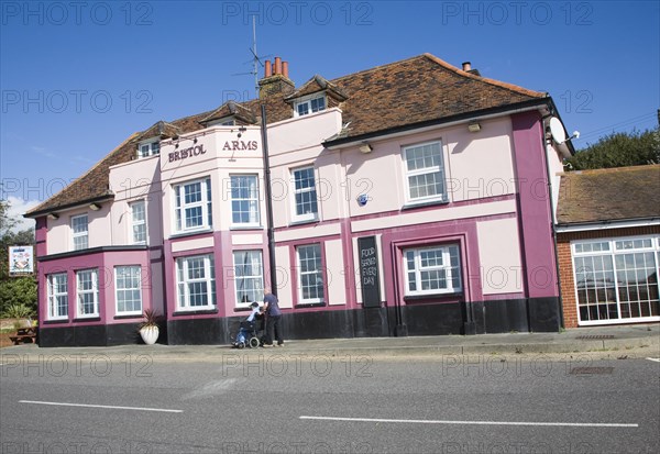 The Bristol Arms public house, Shotley, Gate, Suffolk, England, United Kingdom, Europe