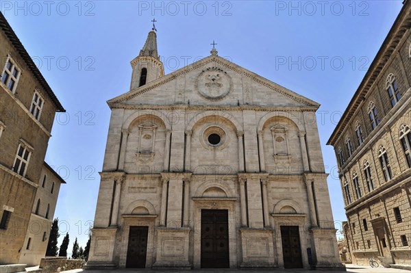 Pienza, Val d'Orcia, Orcia Valley, UNESCO World Heritage Site, Province of Siena, Tuscany, Italy, Europe