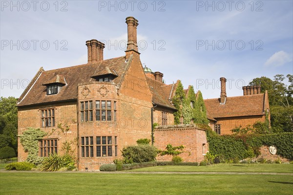 Woodhall manor Tudor house, Sutton, Suffolk, England used as a wedding venue