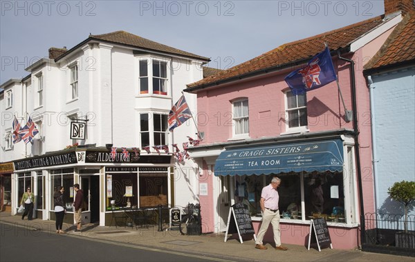Cragg Sisters tea room, Aldeburgh, Suffolk, England, United Kingdom, Europe