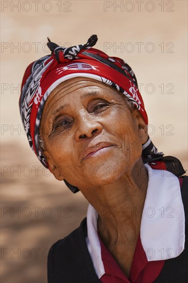 Woman from the Nama tribe in Namibia
