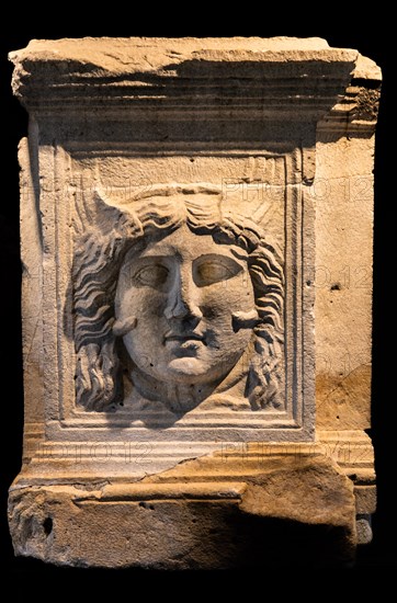Medusa, 1st century, National Archaeological Museum, Villa Cassis Faraone, UNESCO World Heritage Site, important city in the Roman Empire, Friuli, Italy, Aquileia, Friuli, Italy, Europe