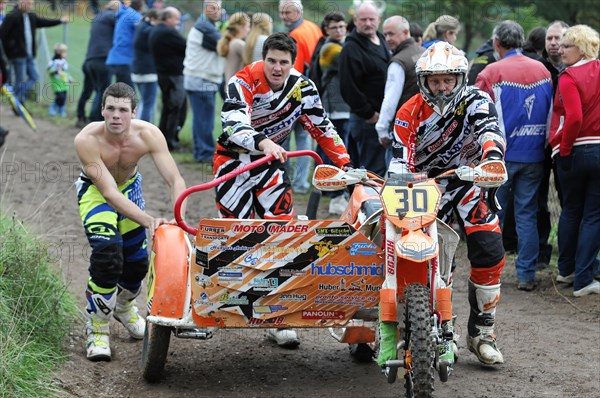 FIM Sidecar World Championship 2015, Rudersberg Motocross, Rudersberg, Baden-Wuerttemberg, Germany, Europe