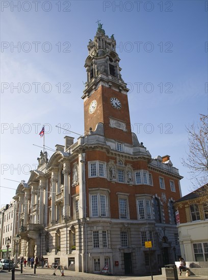 Town Hall built in 1898, Colchester, Essex, England, United Kingdom, Europe