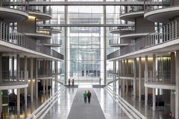 Paul Loebe House. The Paul Loebe House is a building of the German Bundestag in Berlin's government district, 13 November 2018