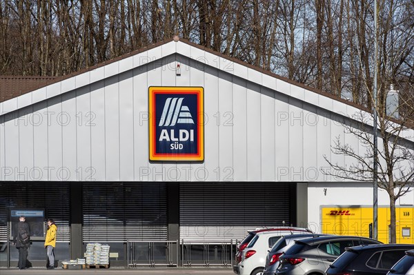 Aldi-Sued, Kempten, Allgaeu, Bavaria, Germany, Europe