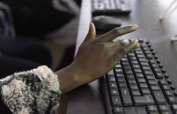 Hand of a computer mouse, Jos, 06.02.2024