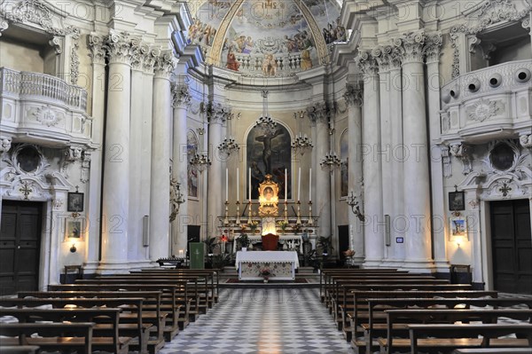 Sanctuary, Renaissance church of San Biagio, architect Antonio da Sangallo, built 1519-1540, Montepulciano, Tuscany, Italy, Europe