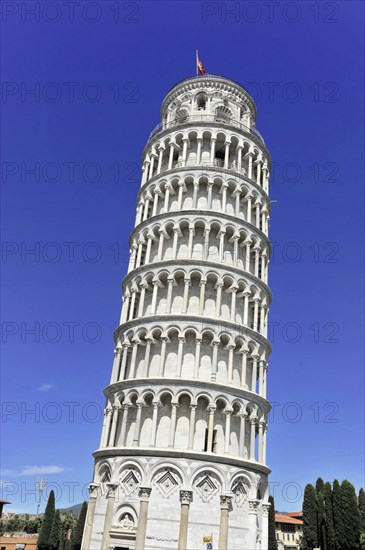 Leaning Tower of Pisa, Torre Pendente, UNESCO World Heritage Site, Pisa, Tuscany, Italy, Europe