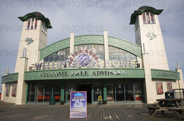 Wellington Bowl ten pin bowling, Great Yarmouth, Norfolk, England, United Kingdom, Europe