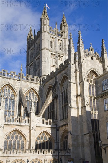 The Abbey church, Bath, Somerset, England, United Kingdom, Europe